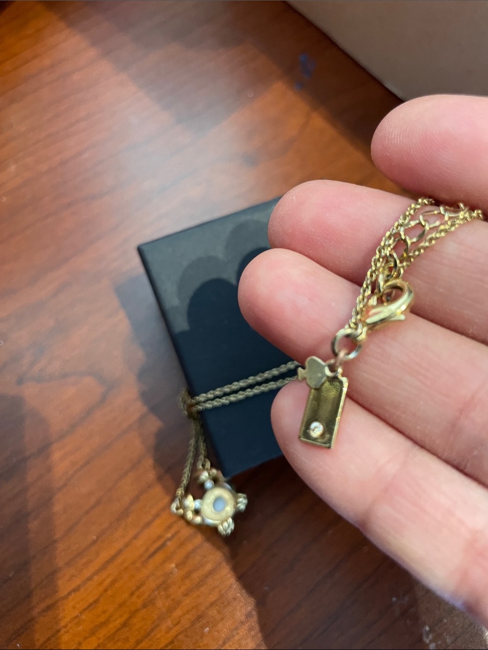 KATE SPADE Crab and Pearl Necklace preloved - Picture 6 of 8